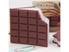 Poznámkový blok ukousnutá čokoláda 1