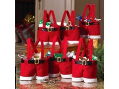 Vánoční taška na víno - Santa Claus 7