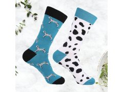 Veselé ponožky - dalmatin 1