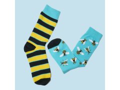 Veselé ponožky - včela 5