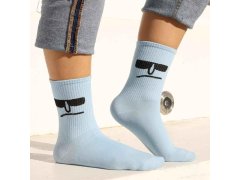 Vtipné ponožky emoce - cool