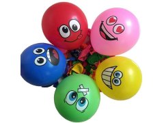 Balónky s obličejem 4