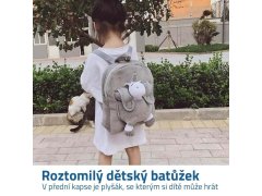 Batůžek s plyšákem - jednorožec 2