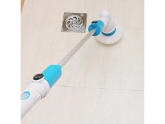 Bezdrátový čistící kartáč + 3 nástavce, prodlužovací rukojeť 6