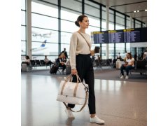 Cestovní taška s&nbsp;dvojitým dnem 60 cm 4