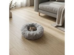 Chlupatý pelíšek pro kočky, průměr 40 cm 4