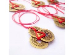 Čínská mince štěstí - talisman bohatství a&nbsp;prosperity 5