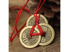 Čínská mince štěstí - talisman bohatství a&nbsp;prosperity 9
