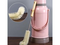 Čistící kartáč na lahve s&nbsp;dřevěnou rukojetí 12