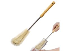 Čistící kartáč na lahve s&nbsp;dřevěnou rukojetí 13