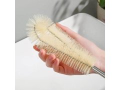 Čistící kartáč na lahve s&nbsp;dřevěnou rukojetí 3