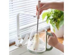 Čistící kartáč na lahve s&nbsp;dřevěnou rukojetí 5