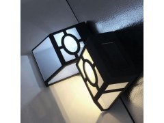 Dekorativní nástěnné solární světlo - studená bílá 6