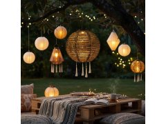 Dekorativní solární světlo lampion 2