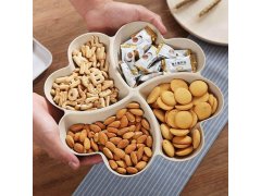 Dělená servírovací miska - 4 přihrádky 9