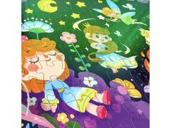 Dětské puzzle svítící ve tmě 96 dílků - princezny 3