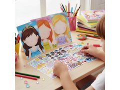 Dětské samolepky - princezny 6 ks 7