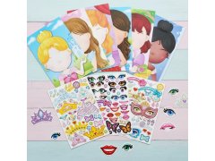 Dětské samolepky - princezny 6 ks 8