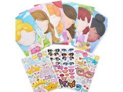 Dětské samolepky - princezny 6 ks 9