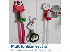 Dětský držák na zubní kartáček - kočička 3