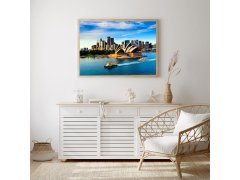 Diamantové malování s&nbsp;rámem - Sydney 12