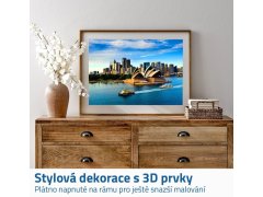 Diamantové malování s&nbsp;rámem - Sydney 3