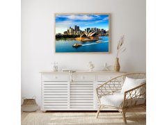 Diamantové malování s&nbsp;rámem - Sydney 7