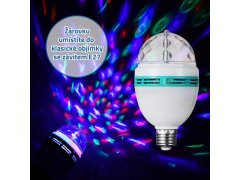 Disco LED žárovka 3