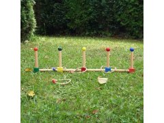 Dřevěná hra házení kroužků 2