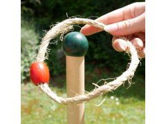 Dřevěná hra házení kroužků 4