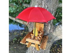 Dřevěné krmítko 10