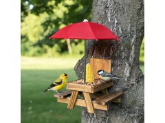 Dřevěné krmítko 12