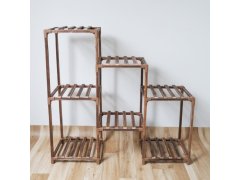 Dřevěný stojan na květiny 10