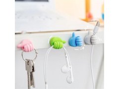 Držák na kabel palec nahoru 10 ks 9