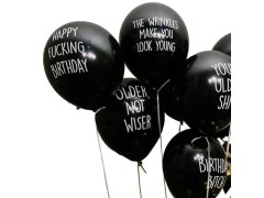 Drzé narozeninové balónky 10 ks 5