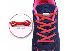 Elastické samozavazovací tkaničky - červené 7