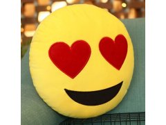 Emoji polštář - zamilovaný 5