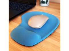 Ergonomická podložka pod myš - modrá 4