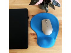 Ergonomická podložka pod myš - modrá 6