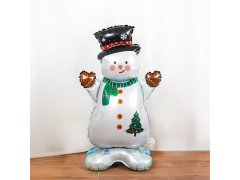 Fóliový balónek sněhulák 90 cm 8
