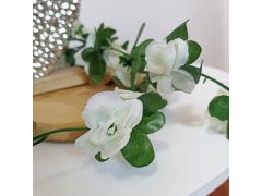 Girlanda s růžemi - bílá 5