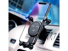Gravitační držák na mobil do auta do ventilace smajlík 6