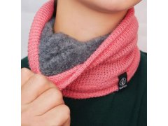 Hřejivý nákrčník - růžový 2