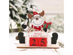 Kalendář na odpočet dnů do Vánoc - sněhulák 12