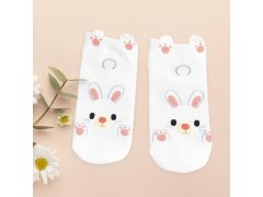 Kotníkové ponožky - králíček 6
