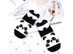 Kotníkové ponožky - panda 1