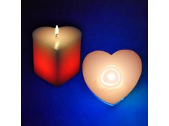Kouzelná svíčka - srdce 5