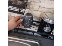 Kovová nástěnná sundavací police 35 cm 3