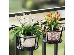 Kovový držák na květináč - průměr 20 cm 8