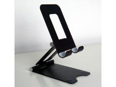 Kovový držák na mobil - černý 4